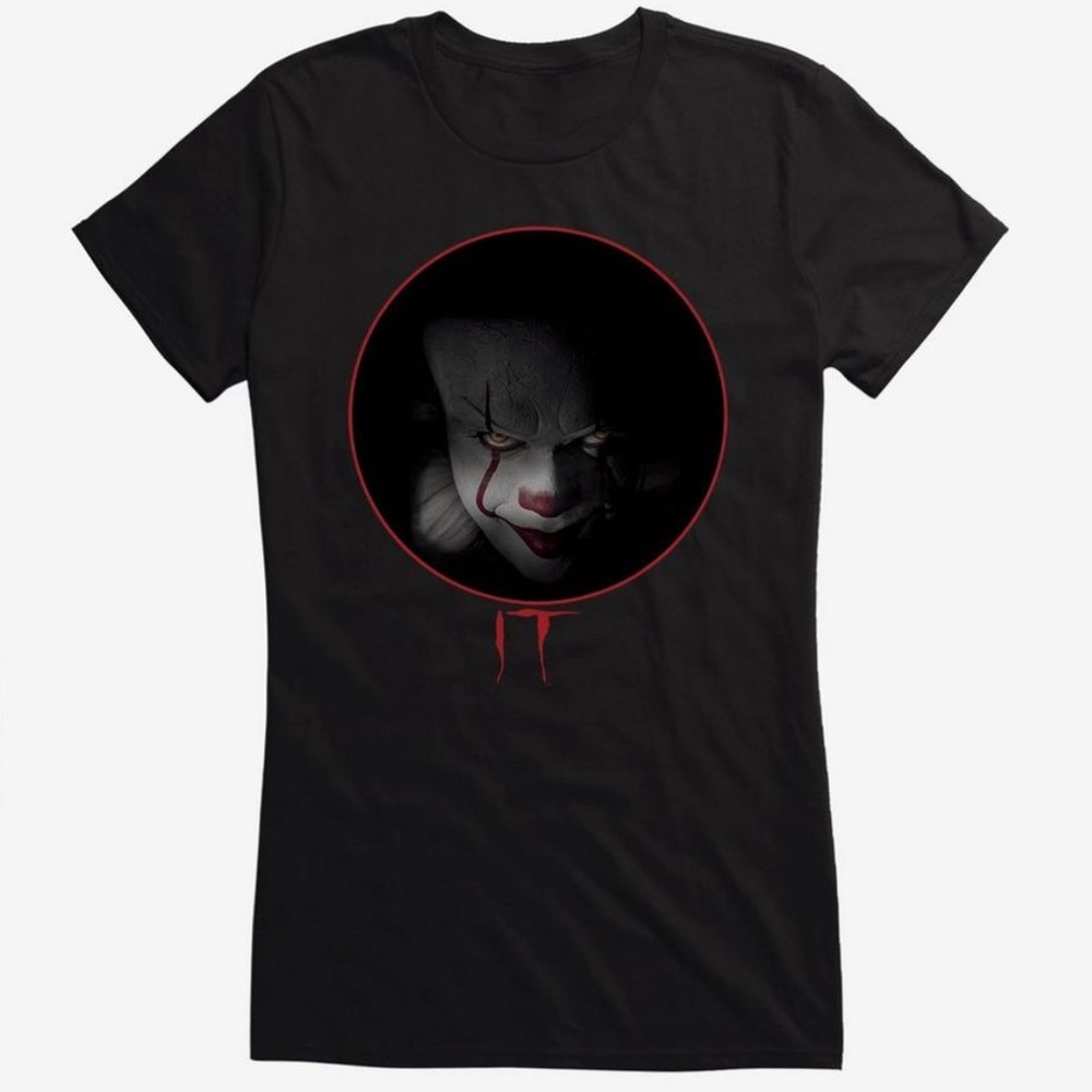 IT Pennywise Evil Stare Girls T-Shirt